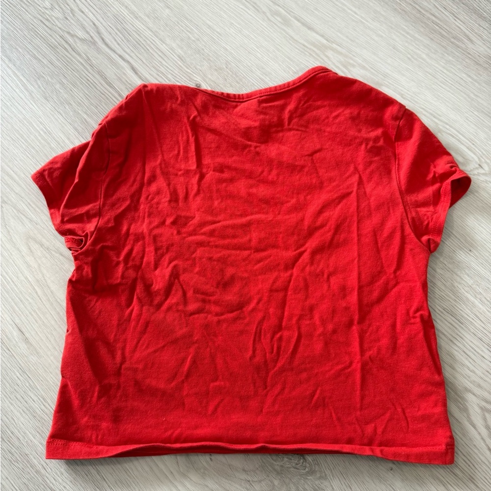 H&M Red Crop Top - Picture 2 of 3